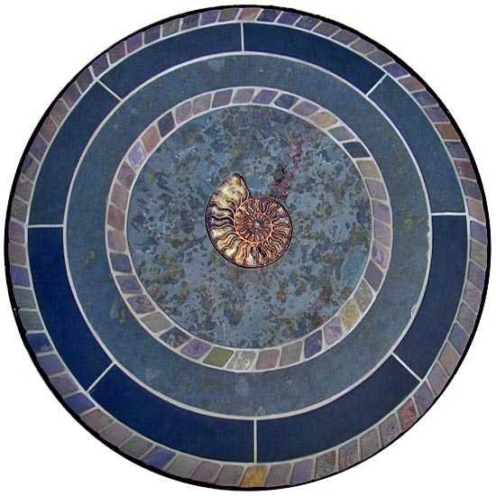 Ammonite Mosaic